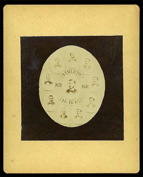 1870s Philadelphia Athletics CDV